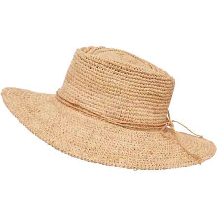 San Diego Hat Company Oval Crown Raffia Hat (For Women) in Natural