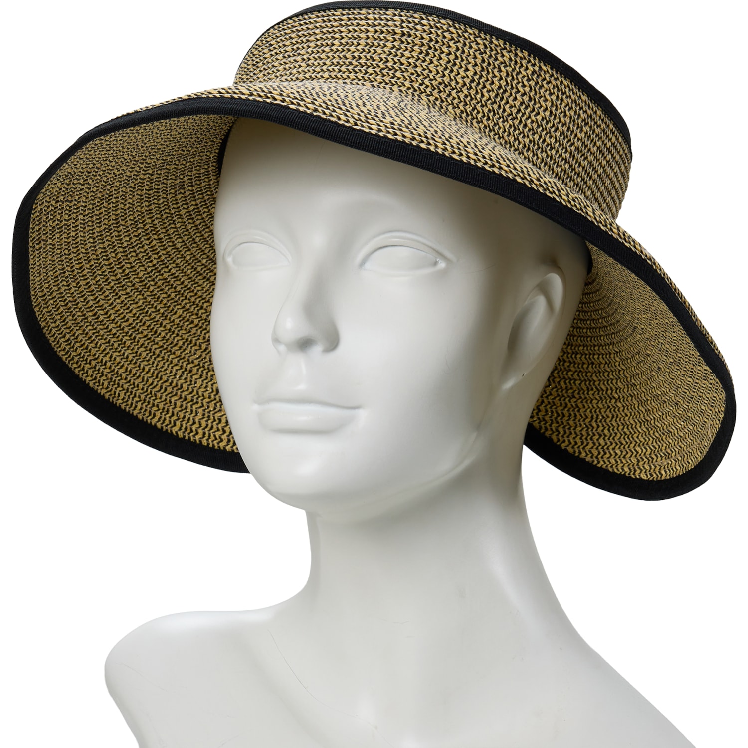 San Diego Hat Company Ultra-Braid Large Brim Visor - UPF 50+ 