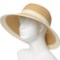 1VXTX_2 San Diego Hat Company Water-Repellent Striped Cloche Hat - UPF 50+ (For Women)