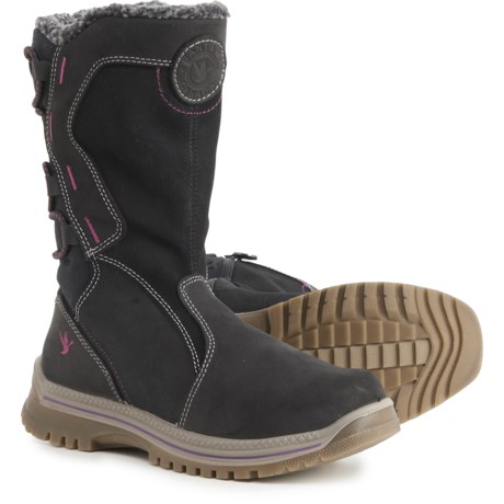 Santana Canada Made in Italy Mayer 2 Snow Boots - Waterproof, Leather (For Women) in Black