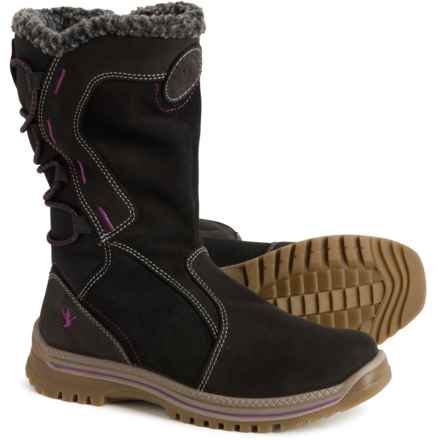 Santana Canada Made in Italy Mayer 2 Snow Boots - Waterproof, Leather (For Women) in Black