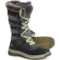 Santana Canada Marlyna Lace-Up Snow Boots - Waterproof, Leather (For Women) in Black Grey