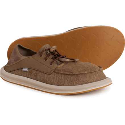 Sanuk Boatie ST Shoes (For Men) in Khaki