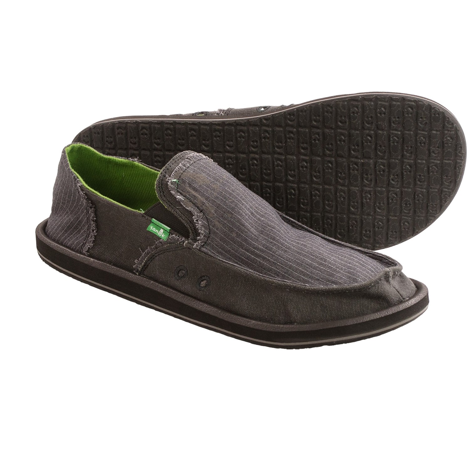 Sanuk Grifter Canvas Shoes - Slip-Ons (For Men) - Save 32%