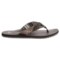 8248U_4 Sanuk Pave The Wave Sandals - Leather, Flip-Flops (For Men)