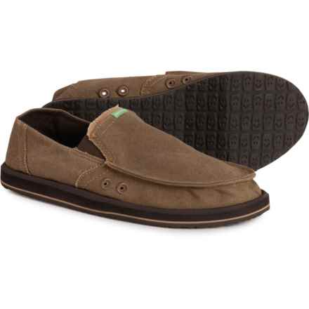 Sanuk Pick Pocket Shoes (For Men) in Brown