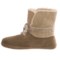 9542W_4 Sanuk Soulshine Chill Boots - Suede-Canvas (For Women)