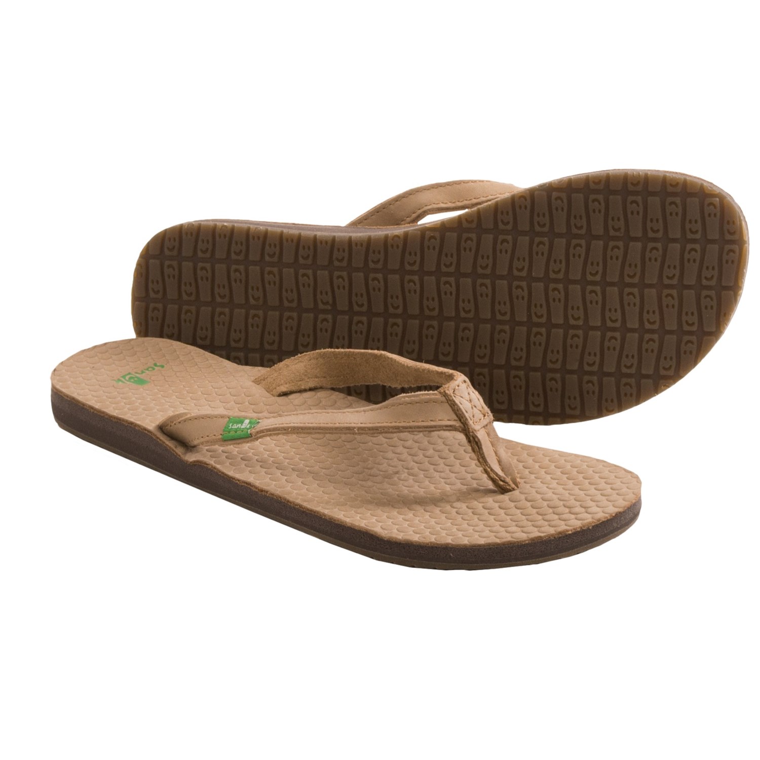 Sanuk Spritzer Sandals - Leather, Flip-Flops (For Women) - Save 30%