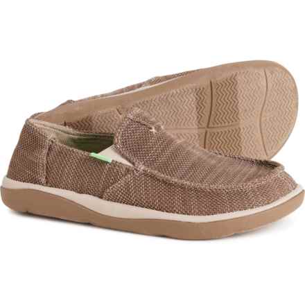 Sanuk Vagabond Tripper Mesh Shoes - Slip-Ons (For Men) in Vintage Khaki