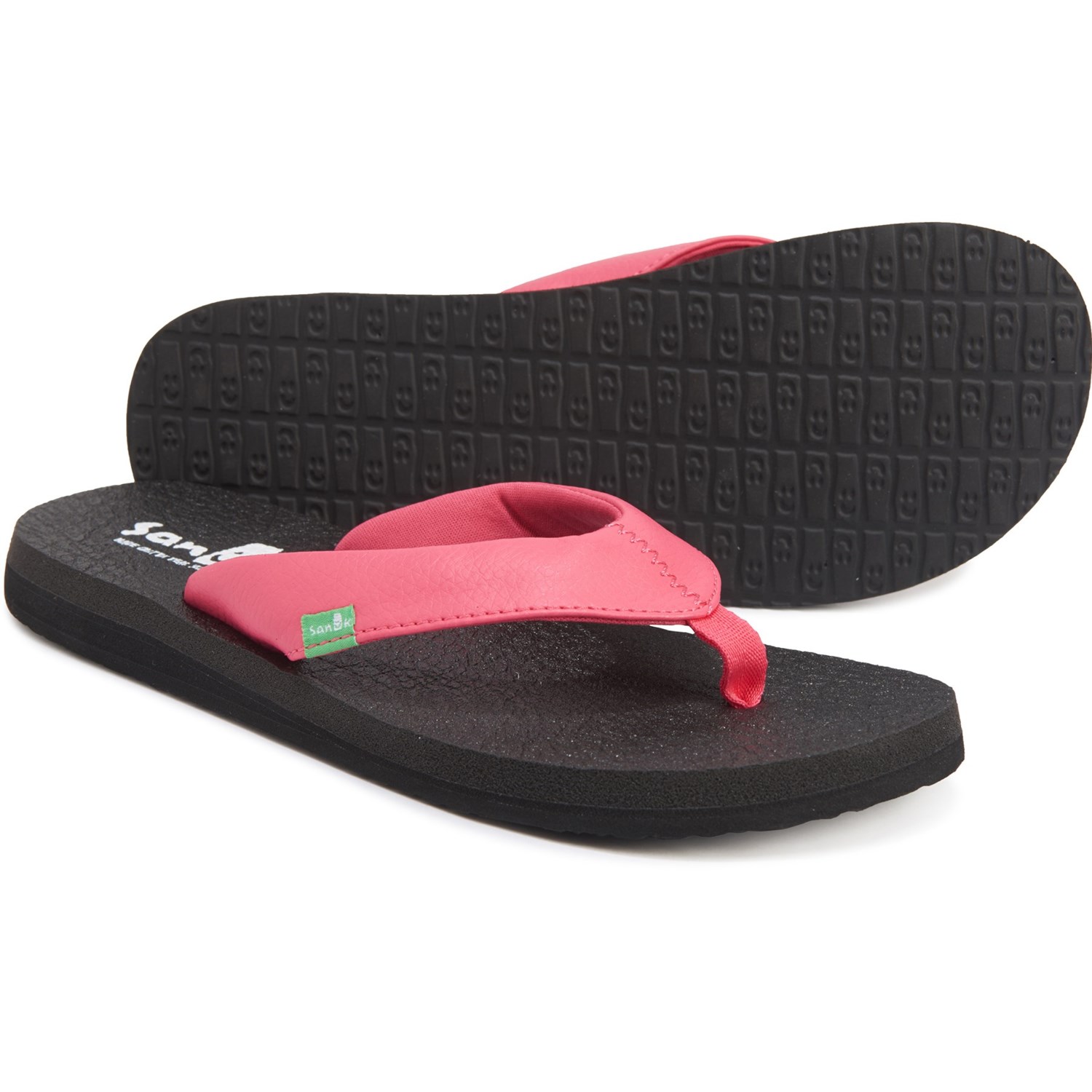 sanuk women's yoga mat wedge flip flop sandal