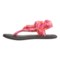 396KC_4 Sanuk Yoga Sling Burst Prints Sandals (For Girls)