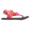 396KC_5 Sanuk Yoga Sling Burst Prints Sandals (For Girls)