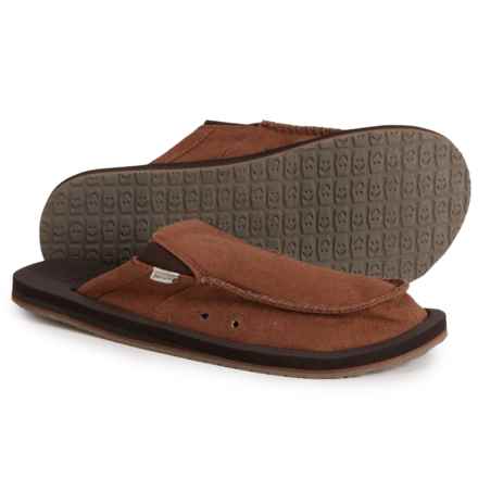 Sanuk You Got My Back Hemp Shoes (For Men) in Brown