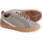 SAOLA Cannon Sneakers - Vegan Leather (For Men) in Charcoal