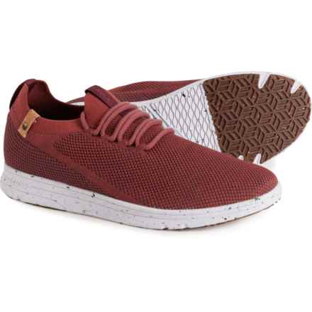 SAOLA Tsavo Knit Sneakers (For Men) in Burgundy