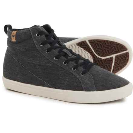 SAOLA Wanaka Canvas Sneakers (For Men) in Black