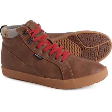 SAOLA Wanaka Sneakers - Waterproof (For Men) in Chocolate