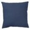 566AV_3 Saro Navy Blue Down-Filled Pillow - 20x20”, Feather Fill