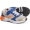 Saucony Boys and Girls Wind A/C 2.0 Sneakers in Grey/Navy/Orange