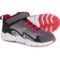Saucony Boys Flash AC Mid Sneakers in Grey/Red