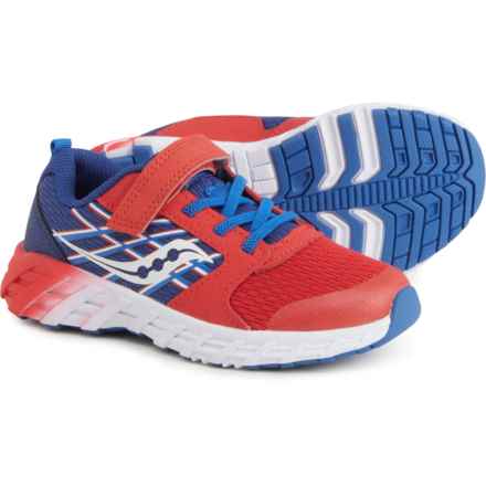Saucony Boys Wind A/C 2.0 Sneakers in Red/Blue