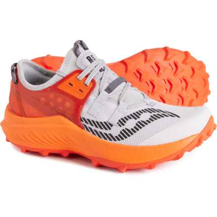 Saucony Endorphin Rift Trail Running Shoes (For Men) in Fog/Pepper