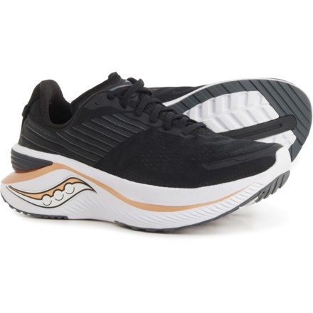 Saucony Endorphin Shift 3 Running Shoes (For Women) in Black/Goldstruck