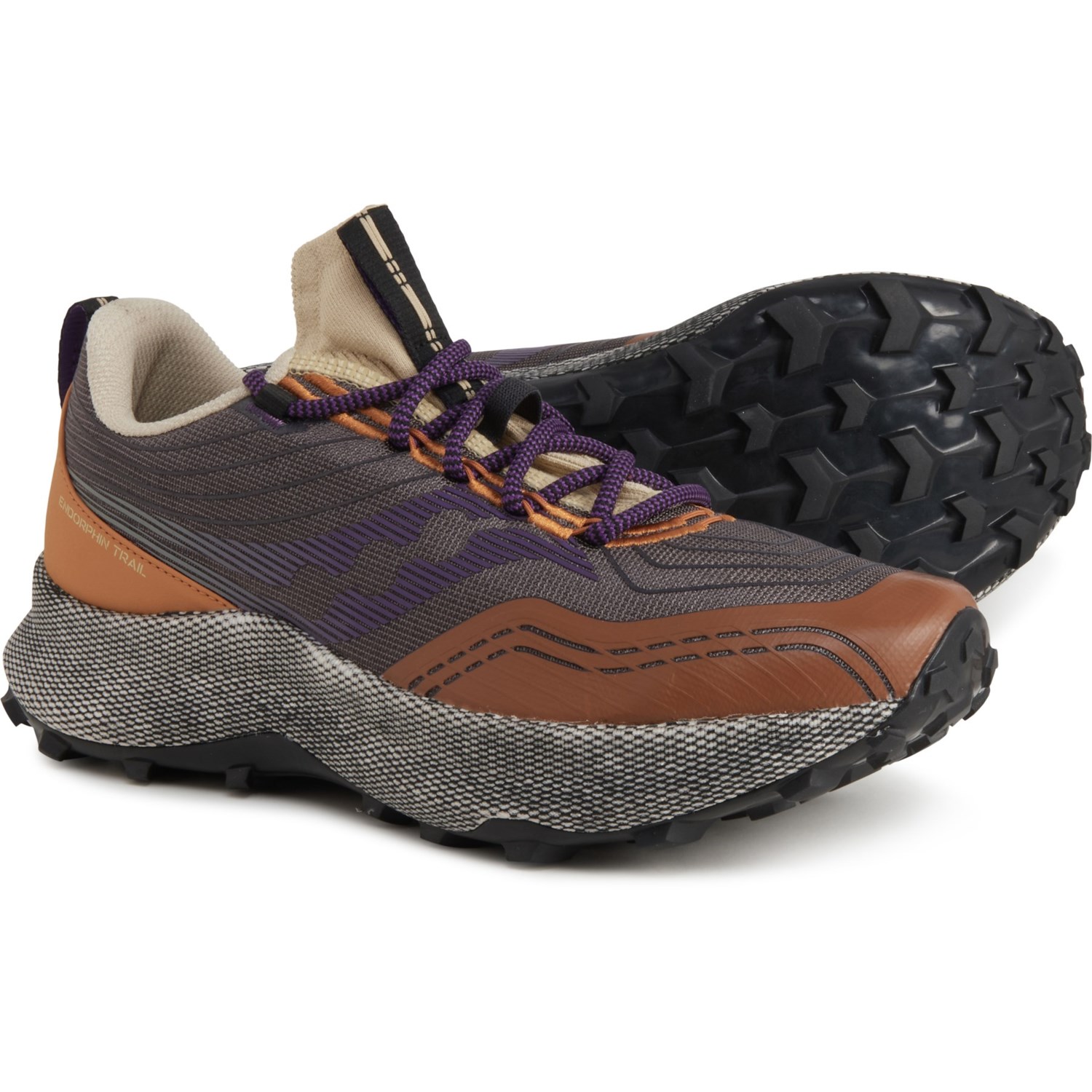 Saucony Endorphin Trail Peak Running Shoes (For Men) - Save 74%