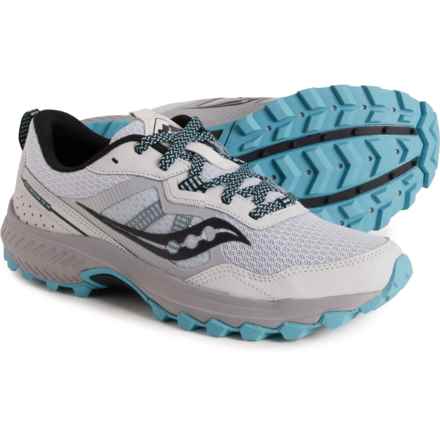 Saucony Excursion TR16 Trail Running Shoes (For Women) in Fog/Rainfall