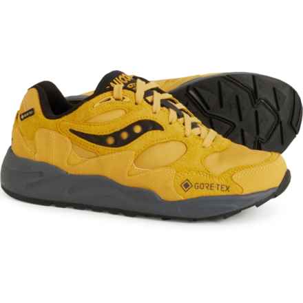 Saucony Fashion Gore-Tex® Trail Running Shoes - Waterproof (For Men and Women) in Yellow/Black