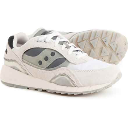 Saucony Fashion Running Shoes (For Men and Women) in White/Dark Grey