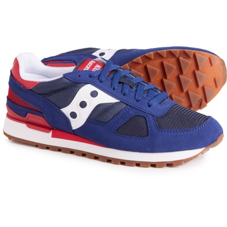 Saucony Fashion Running Shoes (For Men) in Navy/Red