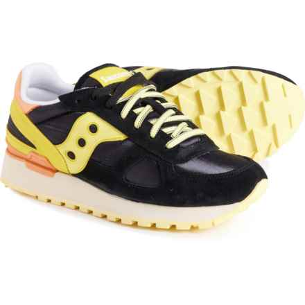 Saucony Fashion Running Shoes (For Women) in Black/Yellow