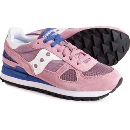 Saucony Fashion Running Shoes (For Women) in Sky Mauve/White