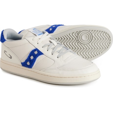 Saucony Fashion Running Shoes - Leather (For Men) in Varsity White/Blue