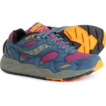 Saucony Fashion Trail Running Shoes (For Men and Women) in Purple/Blue