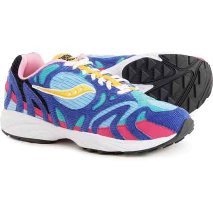 Saucony Grid Azura 2000 Patchwork Jogging Shoes (For Men and Women) in Patchwork Multi