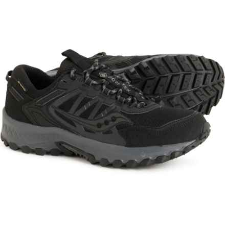 Saucony Grid Peak Gore-Tex® Trail Running Shoes - Waterproof (For Men and Women) in Black