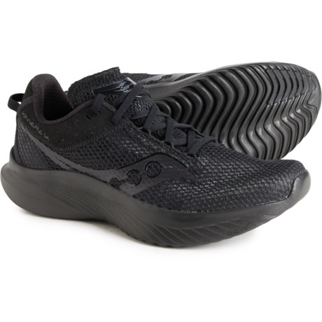 Saucony Kinvara 14 Running Shoes (For Men) in Triple Black