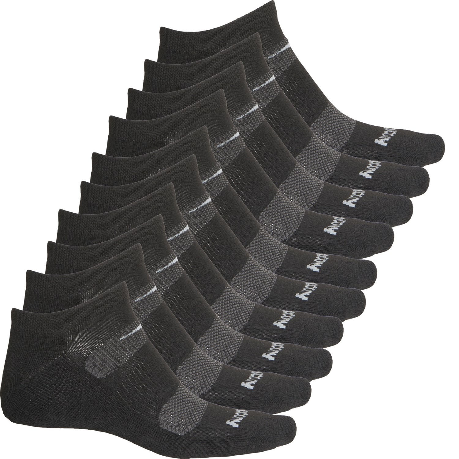 Saucony Legacy NoShow Running Socks (For Men and Women) Save 33