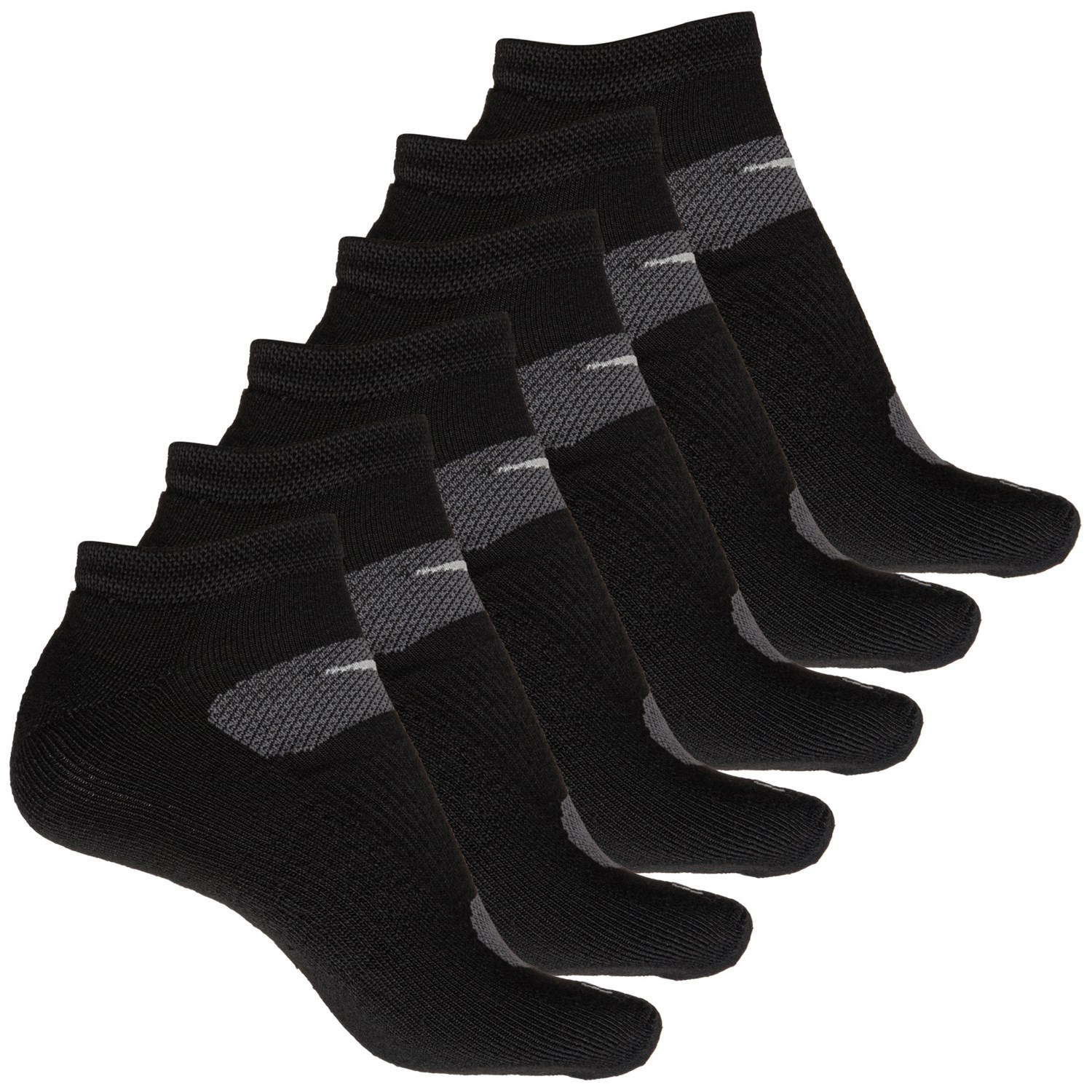 Saucony Legacy No-Show Socks (For Women) - Save 20%