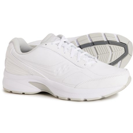 Saucony Omni 3 Walking Shoes - Wide Width (For Men) in White