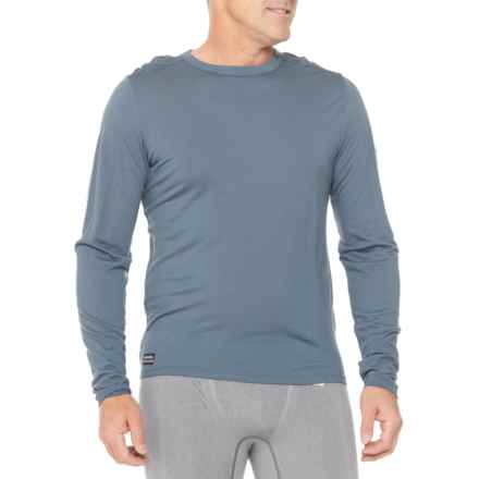 Saucony Peregrine T-Shirt - Merino Wool, Long Sleeve in Murk Heather