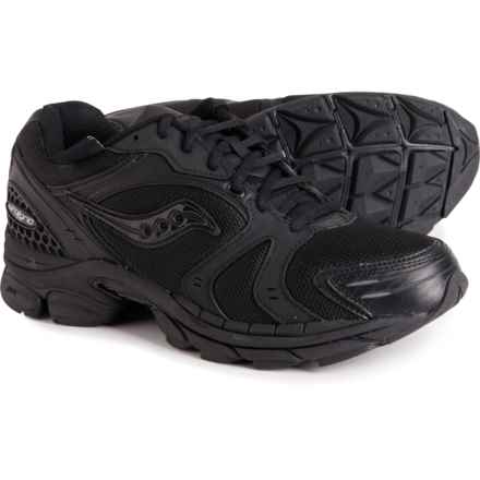 Saucony ProGrid Triumph 4 Running Shoes (For Men) in Black