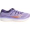 881YU_3 Saucony Purple-Peach Triumph ISO Running Shoes (For Women)
