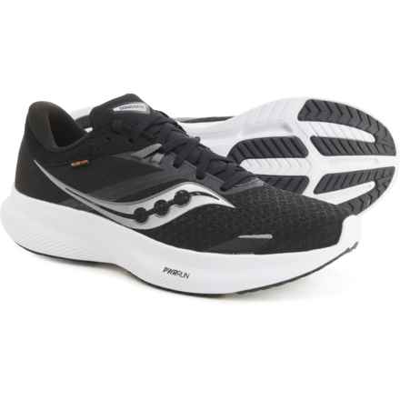 Saucony Ride 16 Running Shoes (For Men) in Black/White