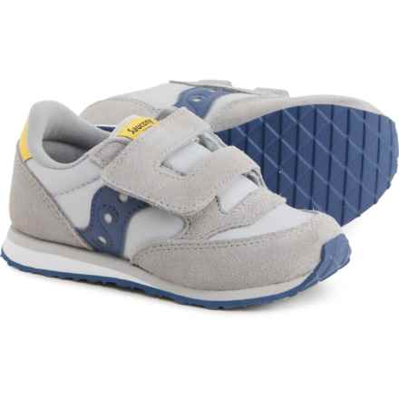 Saucony Toddler Boys Fashion Running Shoes - Suede in Grey/Blue