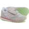Saucony Toddler Girls Fashion Sneakers in Grey/Pink/Green