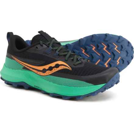 Saucony Trail Running Shoes (For Men) in Finesse Black