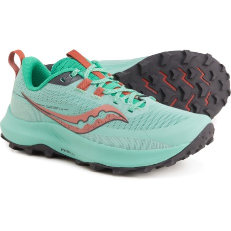 Saucony Trail Running Shoes (For Women) in Sprig/Canopy
